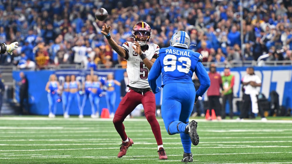 Washington Commanders vs Detroit Lions