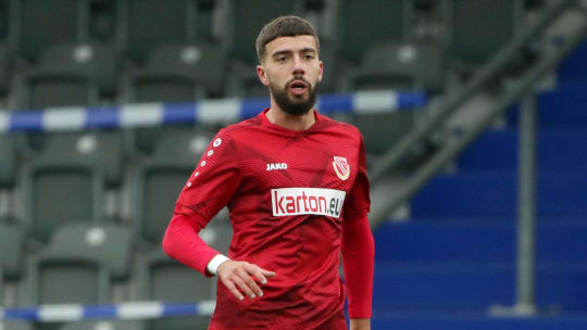 Dominik Pelivan verlässt im Sommer Energie Cottbus und spielt künftig für den Chemnitzer FC.