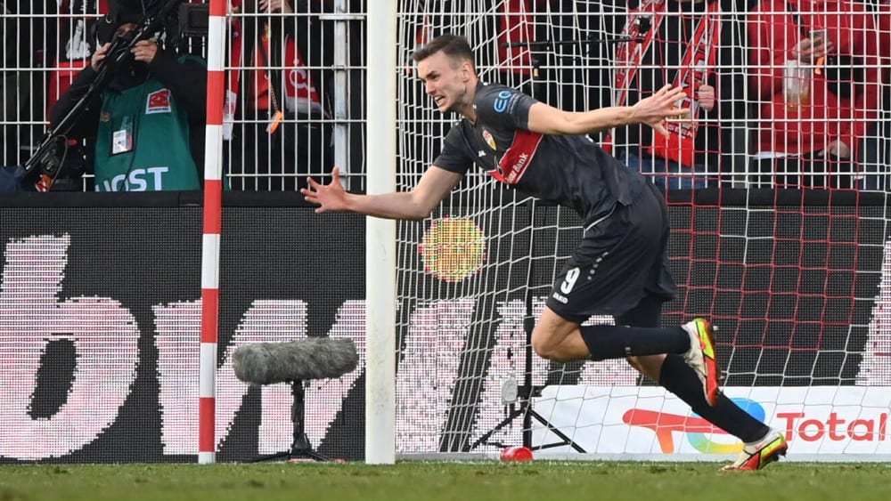 Sicherte dem VfB spät einen Zähler: Sasa Kalajdzic.