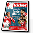 Die aktuelle kicker-Ausgabe.
