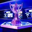 Diesen Pokal stemmt das beste Team der Worlds am 2. November in die Höhe.