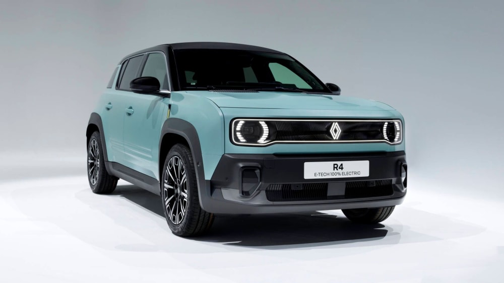 Ein echter Franzose: Der R4 wird in Maubeuge nahe der belgischen Grenze produziert, der Motor kommt aus Cléon in der Normandie und die Batterie aus dem nordfranzösischen Douai.