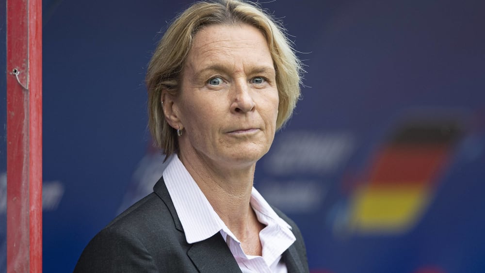 Hat den dritten WM-Sieg im dritten Spiel fest im Blick: DFB-Bundestrainerin Martina Voss-Tecklenburg.