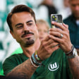 Auf Stippvisite: Anfang Mai war Diego Benaglio beim letzten VfL-HJeimspiel gegen Hoffenheim zu Besuch in Wolfsburg.