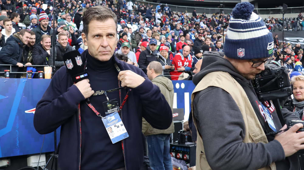 Jetzt auch im Football aktiv: Ex-DFB-Manager Oliver Bierhoff berät die New England Patriots aus der NFL.