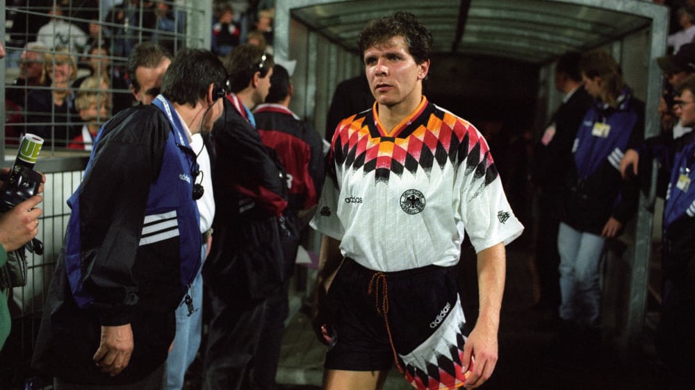 Später wurde er mit der A-Nationalmannschaft Welt- und Europameister: Andreas Möller. 