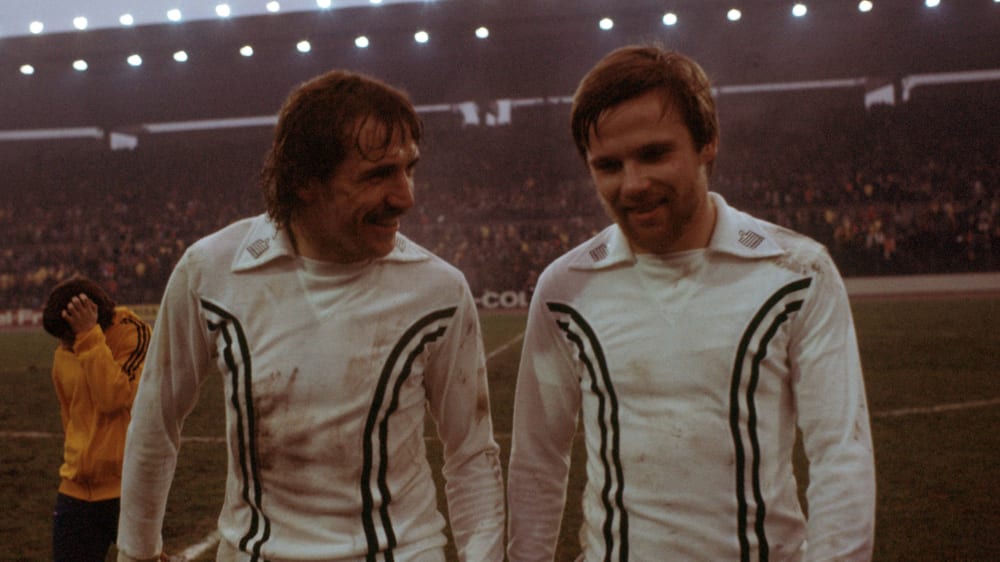 Dragoslav Stepanovic (li.) und Peter Reichel (re.)