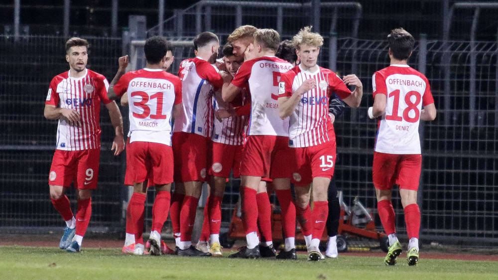 Fünfter Sieg In Folge Für Die Kickers Offenbach Gegen Den FC Homburg ...