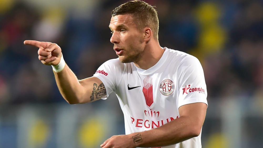 Spielte f&#252;r Antalyaspor von Beginn an: Lukas Podolski.