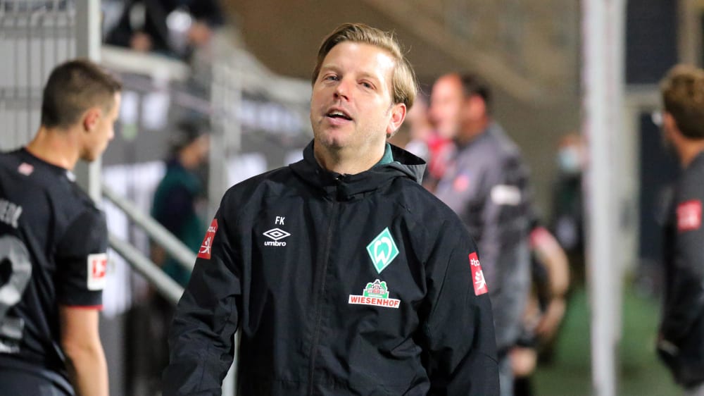 Sichtliche Erleichterung: Florian Kohfeldt nach dem Klassenerhalt mit Werder Bremen.