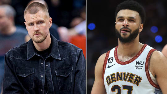 Beide nicht bei der Basketball-WM dabei: der Lette Kristaps Porzingis (li.) und der Kanadier Jamal Murray.