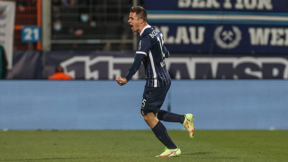 1:0-Torschütze gegen Hoffenheim: Bochums Soma Novothny.