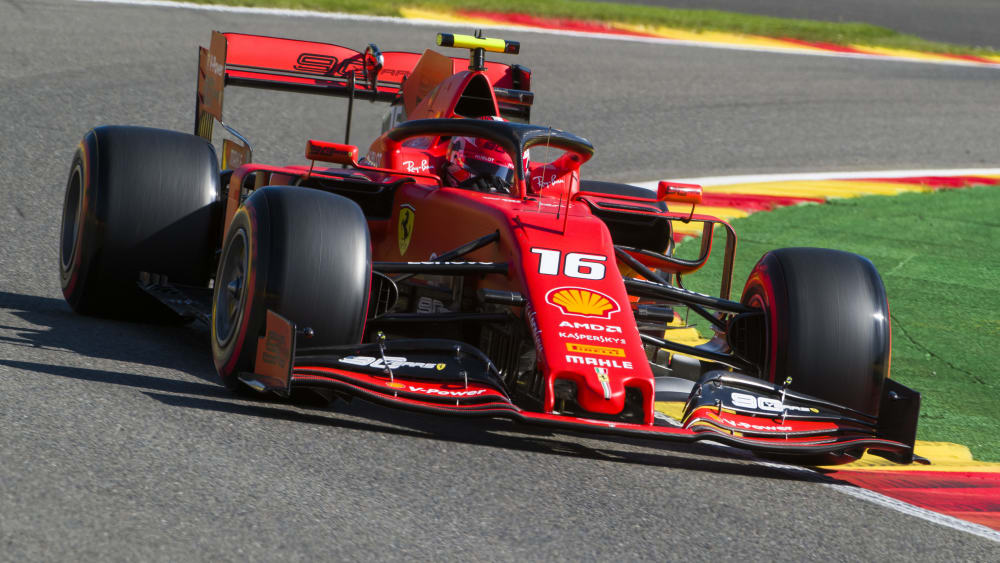 Starke Pace in Spa: Ferrari-Pilot Charles Leclerc. 