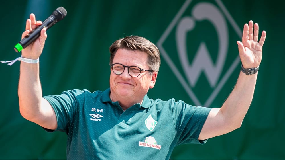 Dr. Hubertus Hess-Grunewald wird zum Ende des Jahres als Werder-Geschäftsführer ausscheiden.
