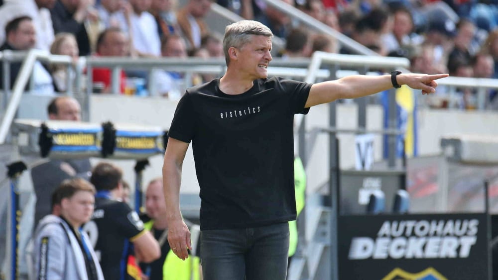 FCS-Coach Rüdiger Ziehl erlebte nach der Niederlage der Dresdner in Meppen eine "deutlich bessere Stimmung" in seiner Mannschaft.