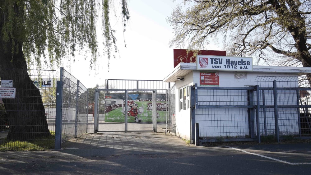 Da geht's lang, Mainz 05: Das Wilhelm-Langrehr-Stadion des TSV Havelse.