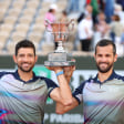 Strahlemänner: Marcelo Arevalo und Mate Pavic (re.).