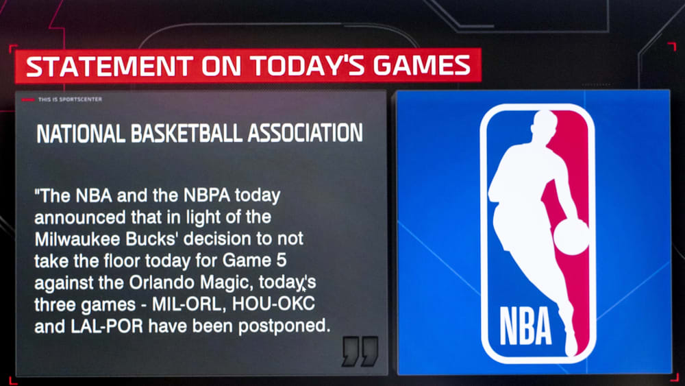 Der gro&#223;e Knall: Alles NBA-Spiele am Mittwoch wurden abgesagt.