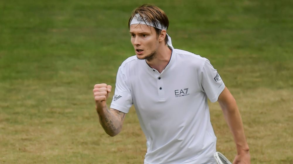 Mit Ass zum Sieg ZverevBezwinger Bublik gewinnt in Halle kicker