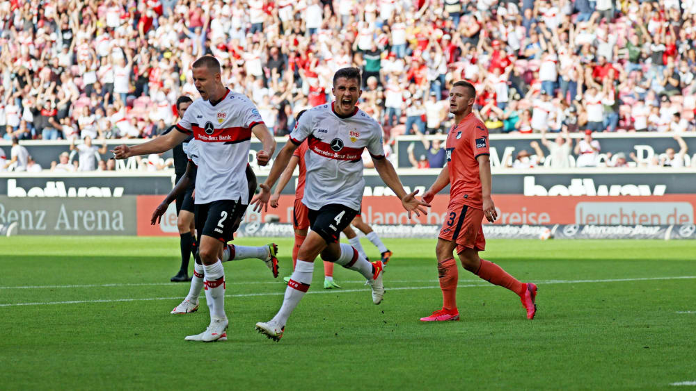 Jubelt nach seinem bereits dritten Saisontreffer: Marc Oliver Kempf.&nbsp;