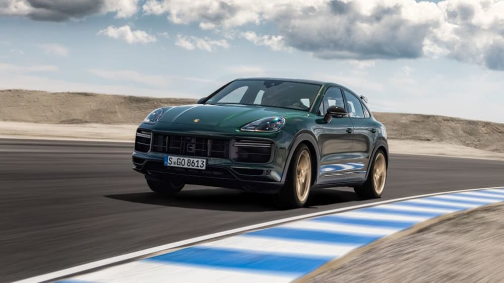 Porsche Cayenne Turbo GT Ritt über die Rennstrecke kicker
