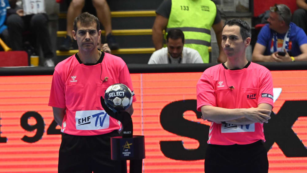 Die Spanier Javier Alvarez Mata und Yon Bustamante Lopez leiten das Finale der EHF European League