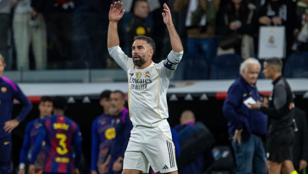 Dani Carvajal stand nach dem Clasico zweimal im Fokus - erst wegen eines Konflikts mit Lamine Yamal, jetzt wegen einer Verletzung.