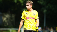 Erzielte das Anschlusstor bei Sporting: Dortmunds Torjäger Bradley Fink.