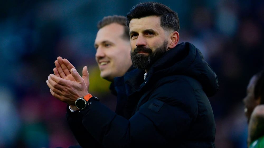 Schalkes neuer Trainer Miron Muslic (re.) bildete in den vergangenen Monaten in Plymouth ein Gespann mit Adin Osmanbasic.