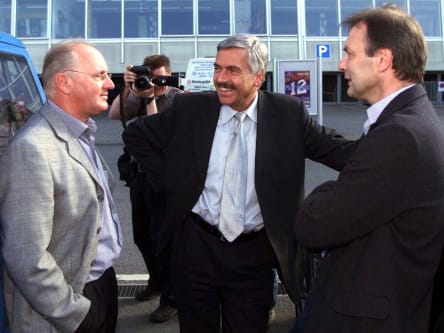 Willi Reimann, Volker Sparmann, Karl-Heinz Körbel