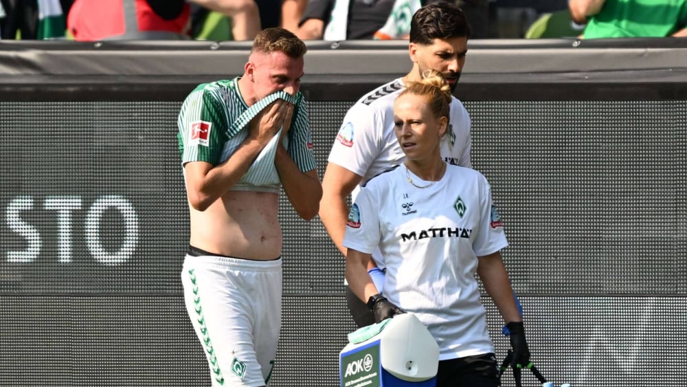 Keine schlimme Verletzung: Marvin Duckschs Einsatz gegen Heidenheim am 4. Spieltag ist trotzdem noch fraglich.