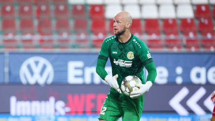 Plauen-Keeper Jakob Pieles hat bisher einen ungewöhnlichen Karriereweg hinter sich.