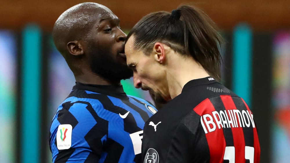 Werden keine Freunde mehr: Zlatan Ibrahimovic und Romelu Lukaku.