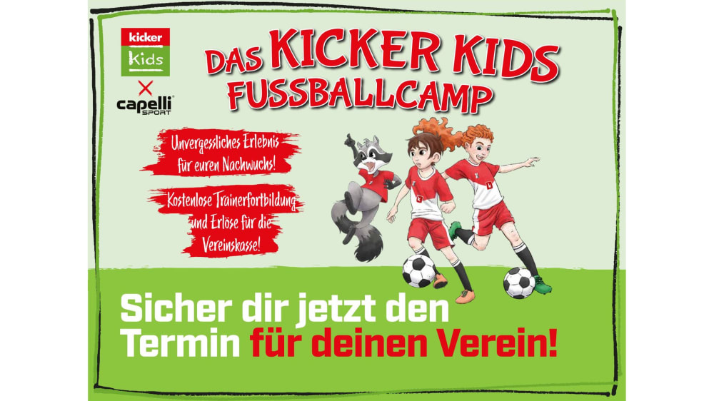 Fußball, Spaß und Abenteuer: Die kicker Kids Fußballcamps