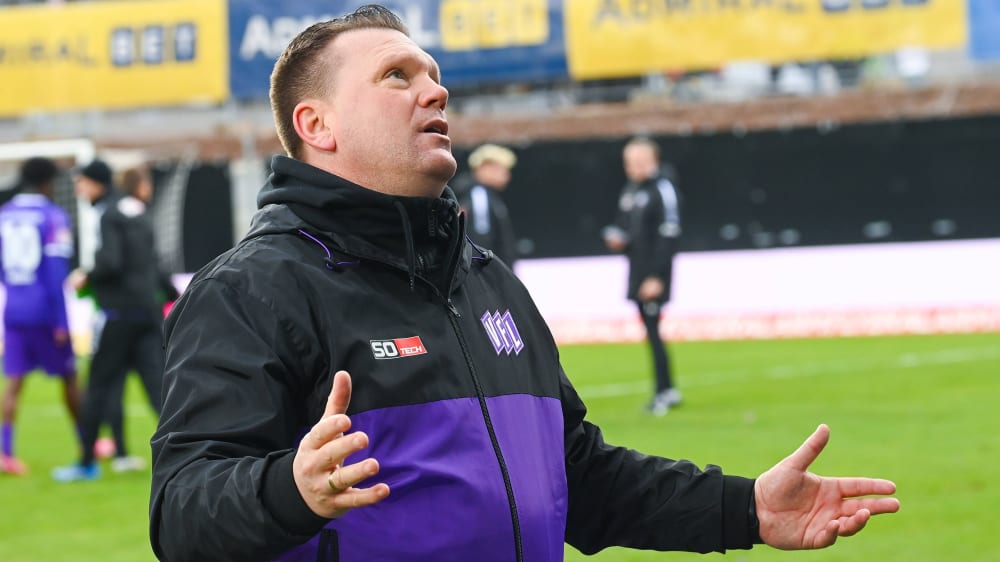 Osnabrücks Trainer Uwe Koschinat konnte den Unmut der VfL-Fans in Elversberg nachvollziehen.