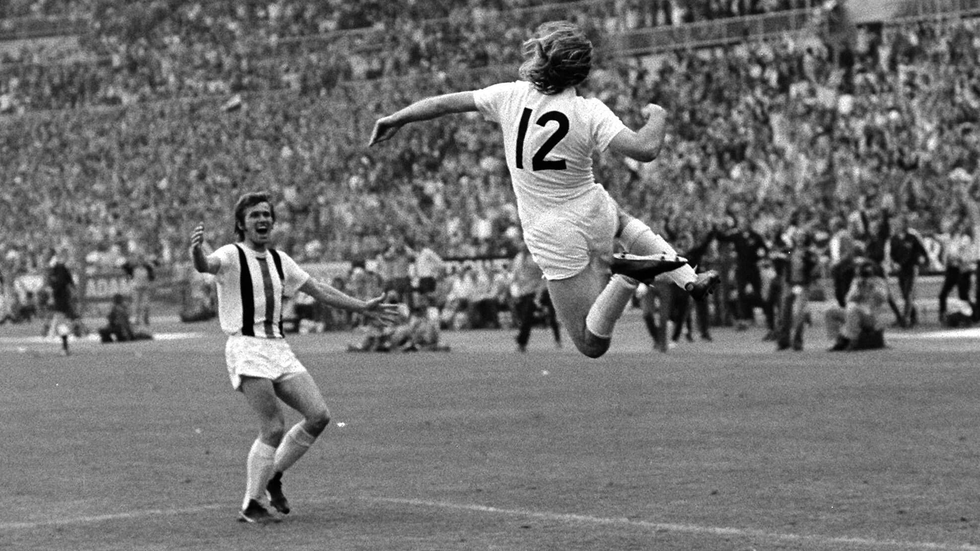 Jupp Heynckes mit Günter Netzer