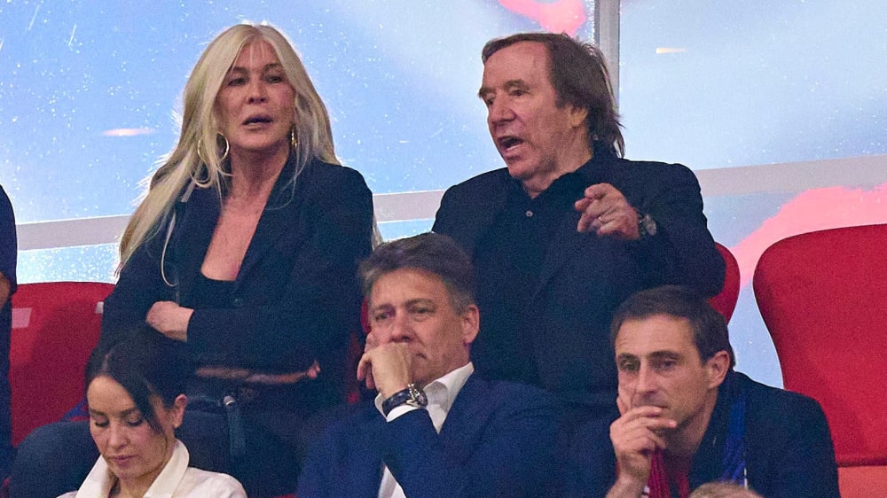 Günter Netzer mit Frau Elvira