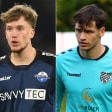 Zwei Neuzugänge präsentierte der SV Waldhof Mannheim am Montag: Jascha Brandt (li.) und Jan Niemann (re.).