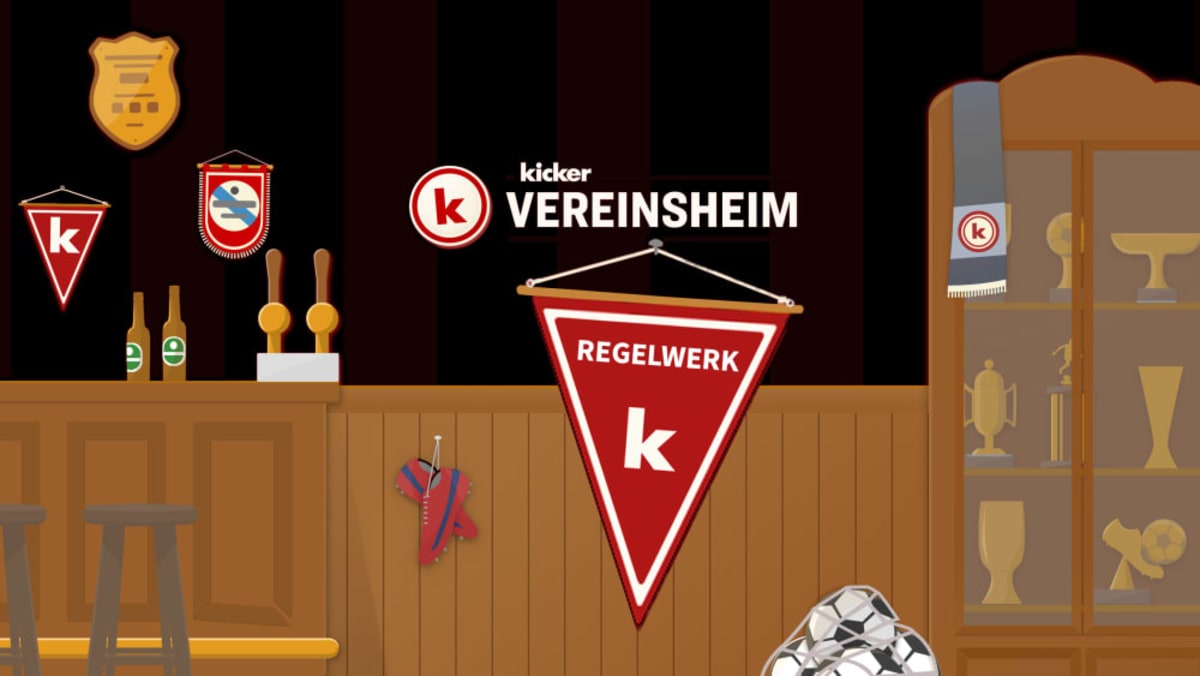 kicker Vereinsheim/