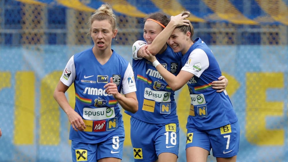 SKNFrauen Siegesserie hält dank Schumacher kicker