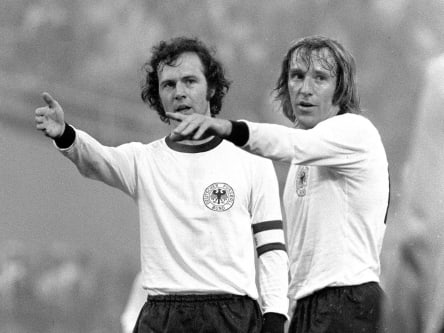 Franz Beckenbauer und Günter Netzer