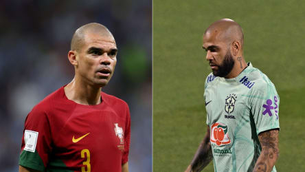 Haben zusammen über 250 Länderspiele: Pepe und Dani Alves.