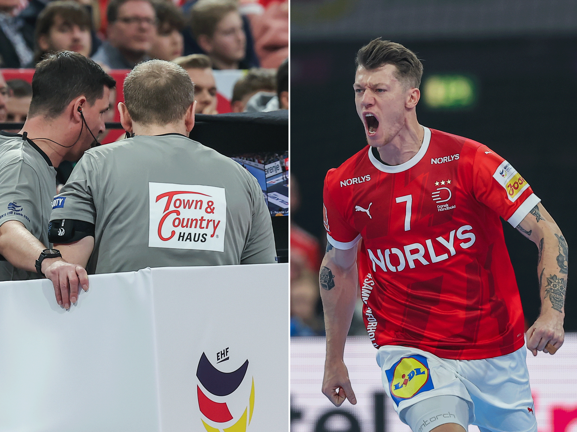 HandballEM Dänemark gewinnt SchwedenThriller in Hamburg