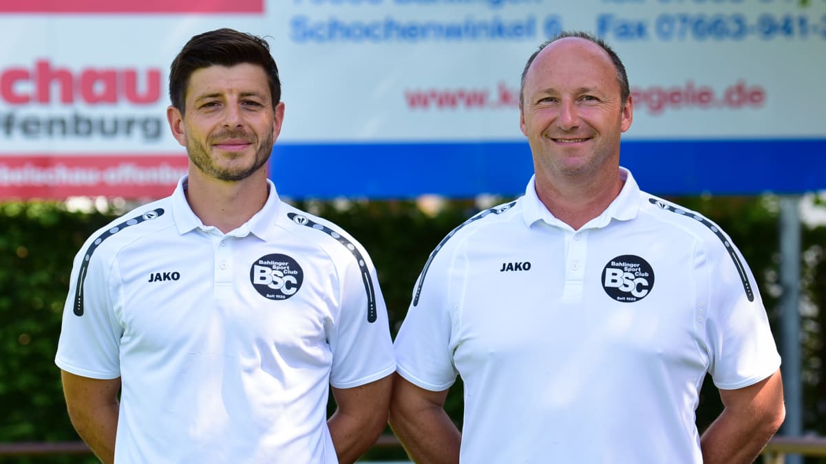 Bahlinger SC verlängert mit Trainer-Duo Bührer und Siefert - kicker