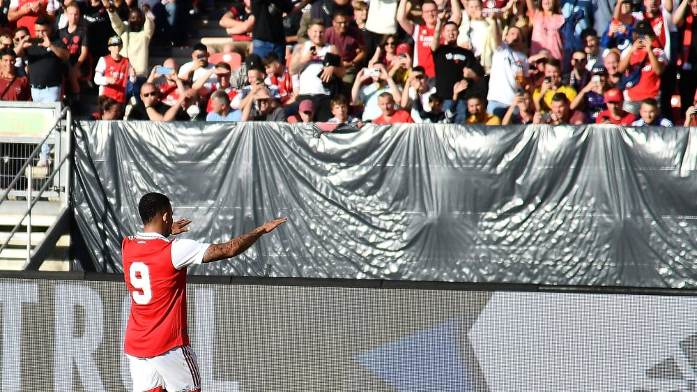 Gabriel Jesus hat direkt bei seinem Arsenal-Debüt geglänzt.