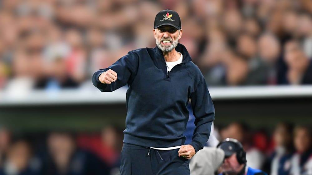 Lebt Intensität am Spielfeldrand vor: Bundestrainer Jürgen Klopp