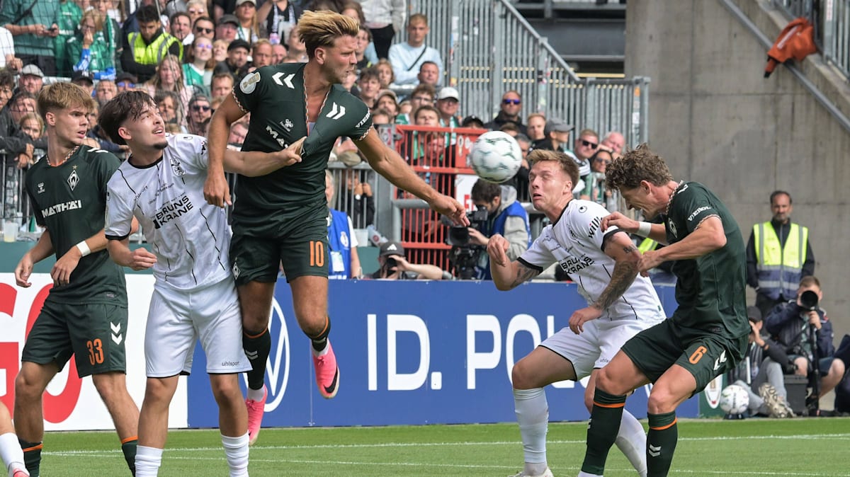 Door opener Stage: Bremen fulfills mandatory task against LSK