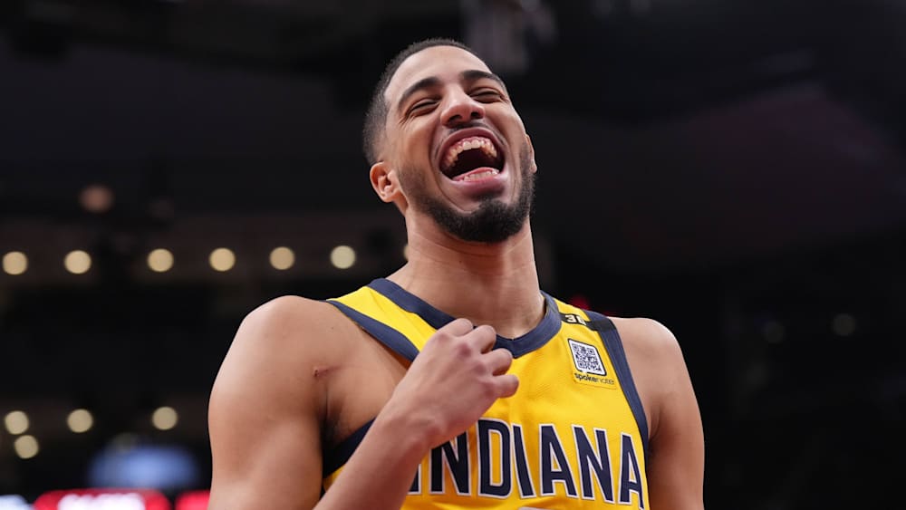 Endlich für die Indiana Pacers zurück auf dem Parkett: Tyrese Haliburton.