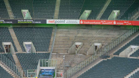 Die Stadien bleiben leer.