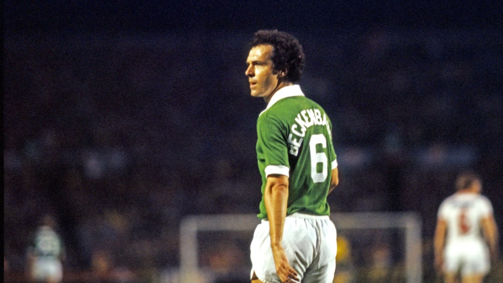 Weltmeister, Kaiser, Lichtgestalt: Franz Beckenbauer - kicker